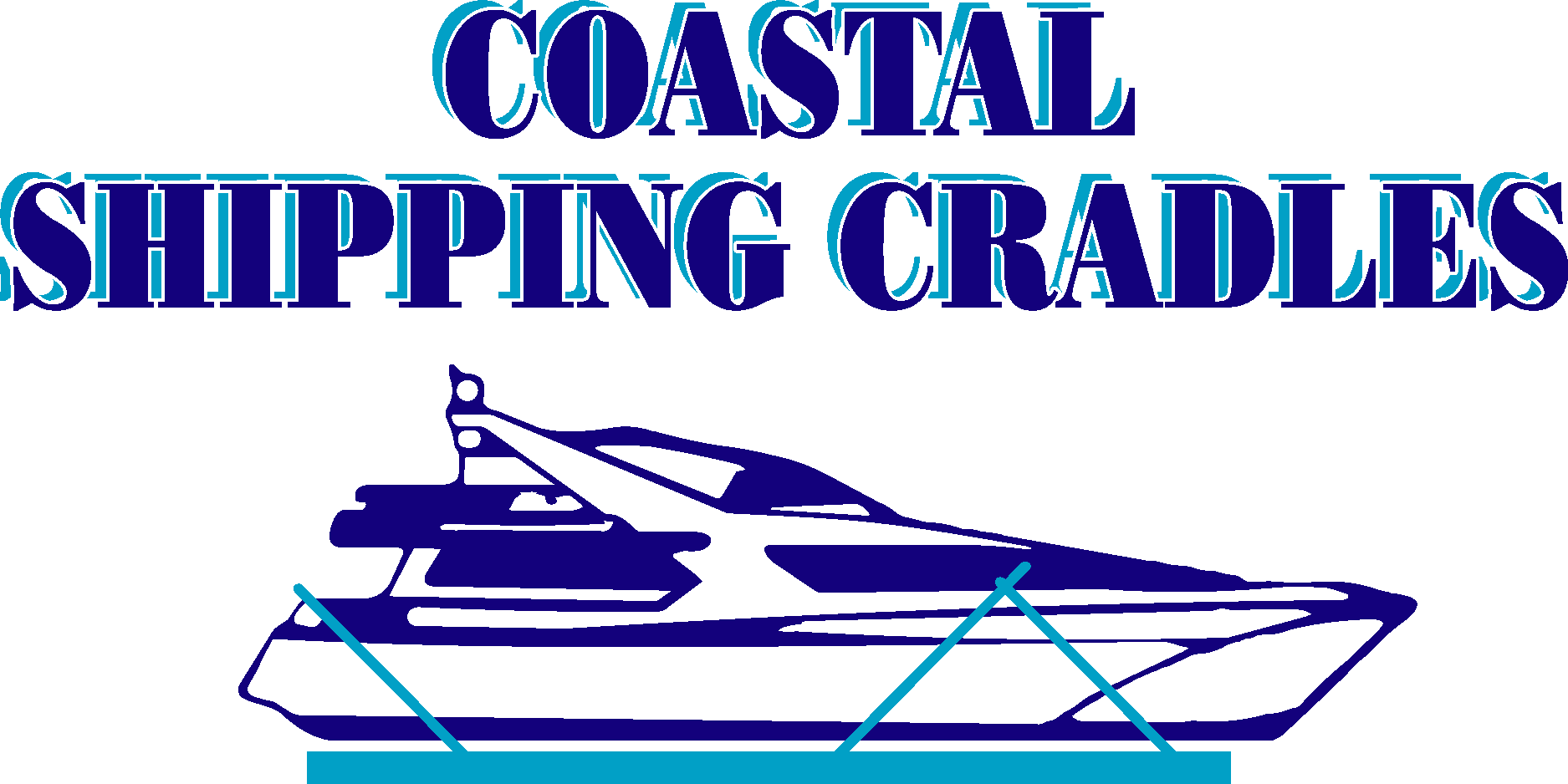 Coastal Shipping Cradles Logo Vector Logo